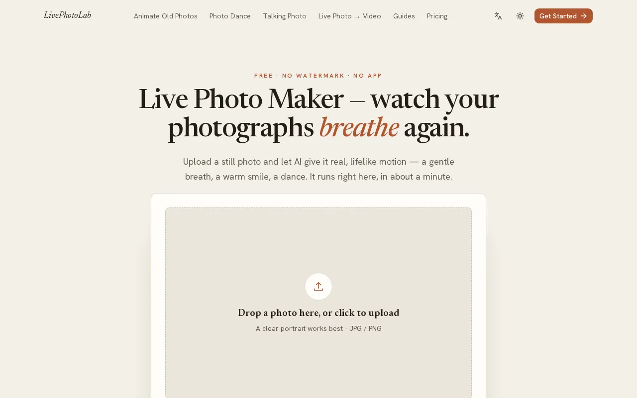 LivePhotoLab — preview screenshot