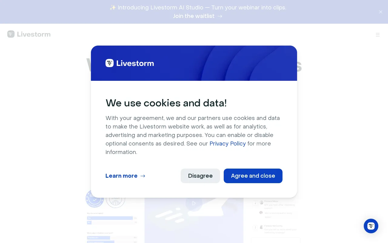 Livestorm — preview screenshot