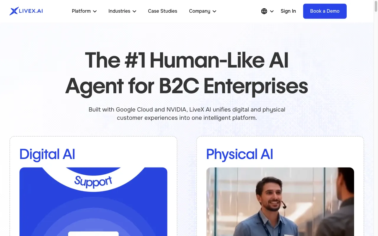 LIveX AI — preview screenshot