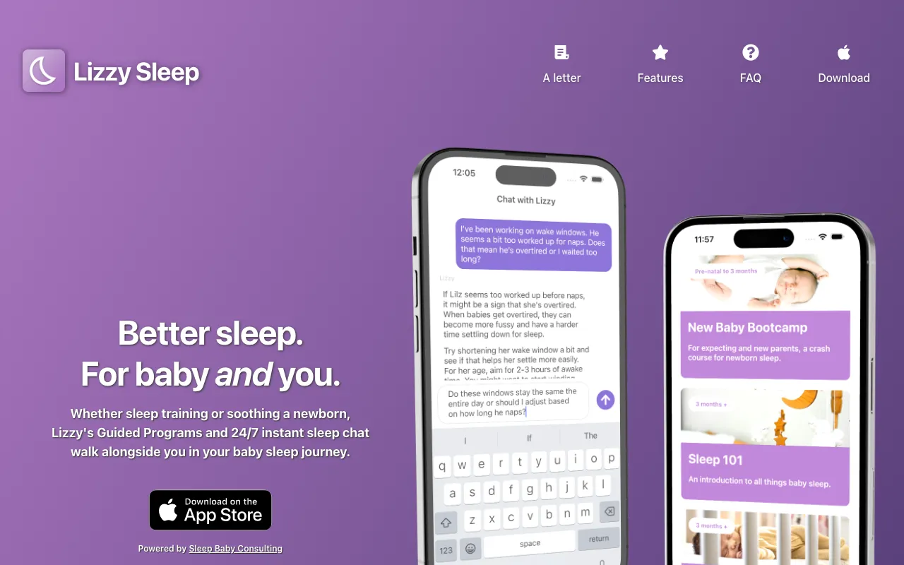 Lizzy Sleep — preview screenshot