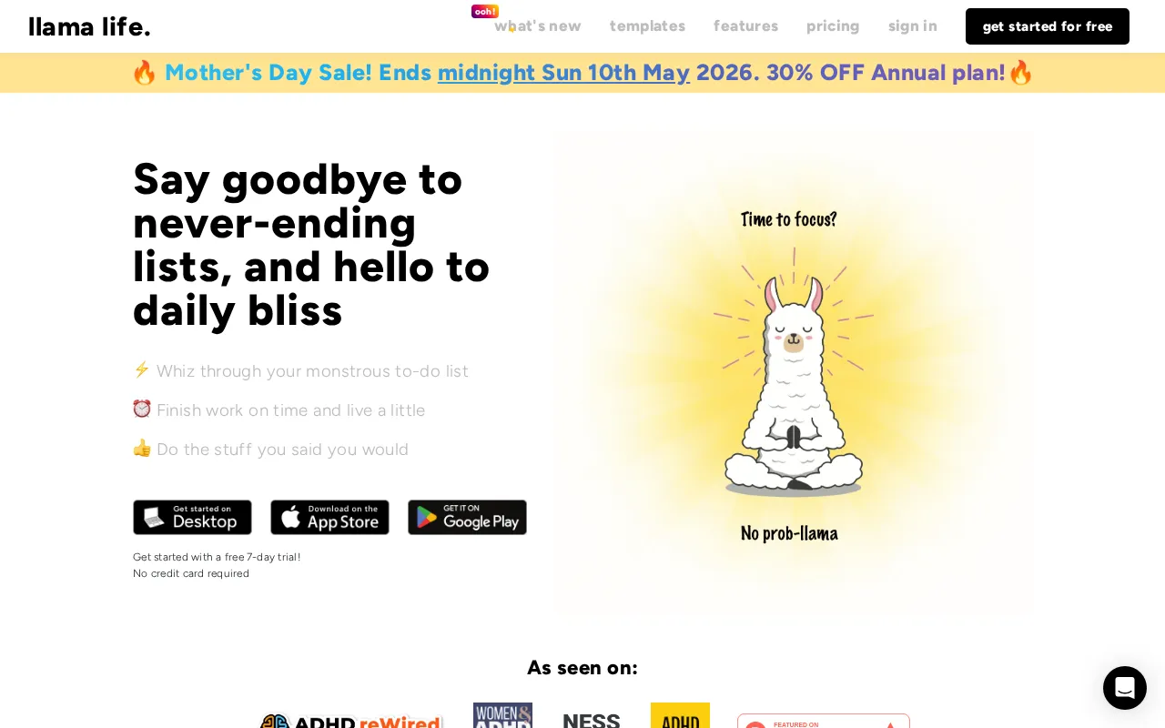 Llama Life — preview screenshot