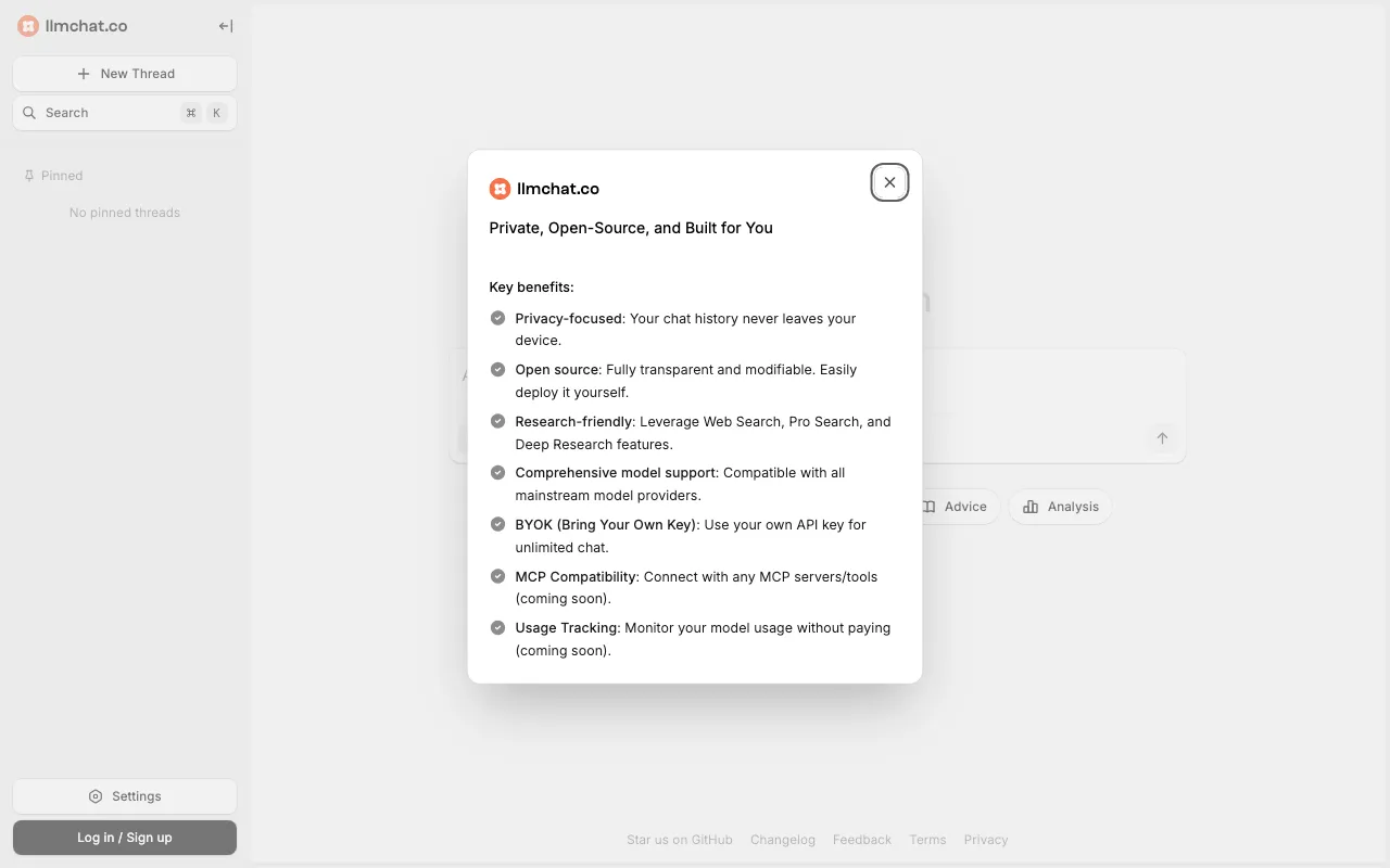 LLMChat — preview screenshot