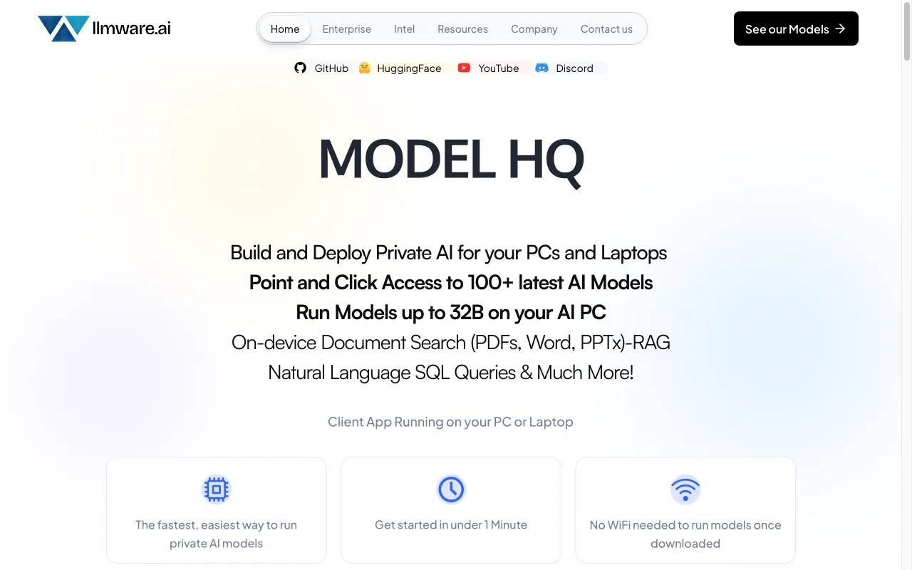 LLMWare — preview screenshot
