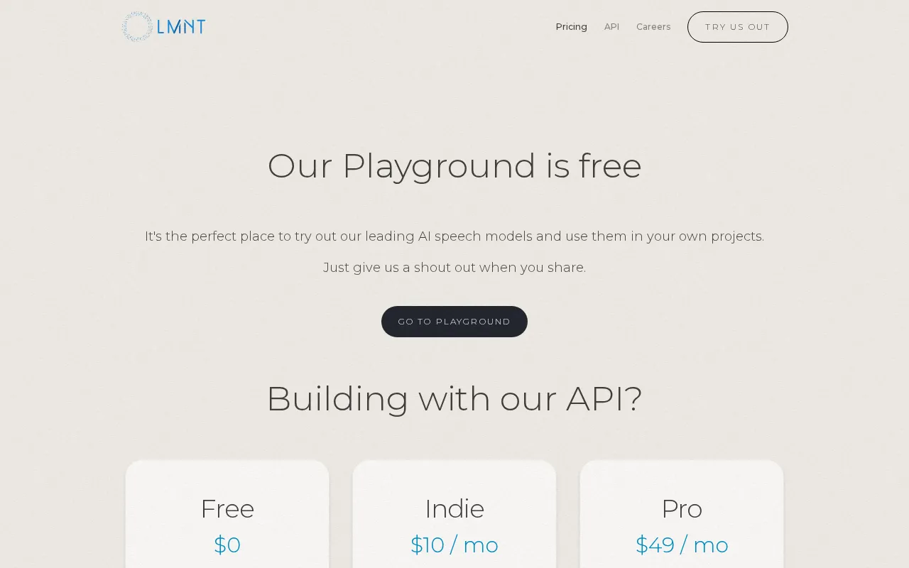 LMNT — pricing page