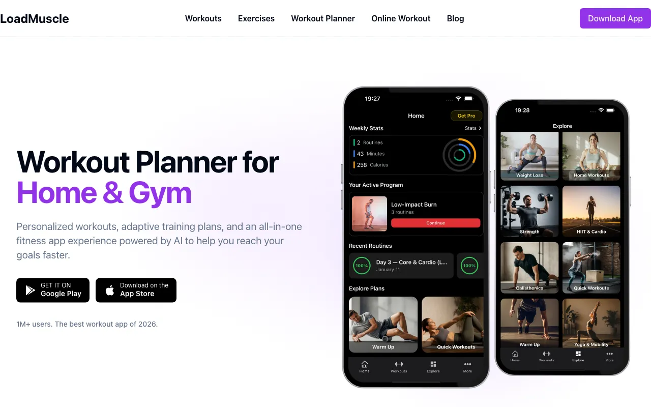 LoadMuscle — preview screenshot