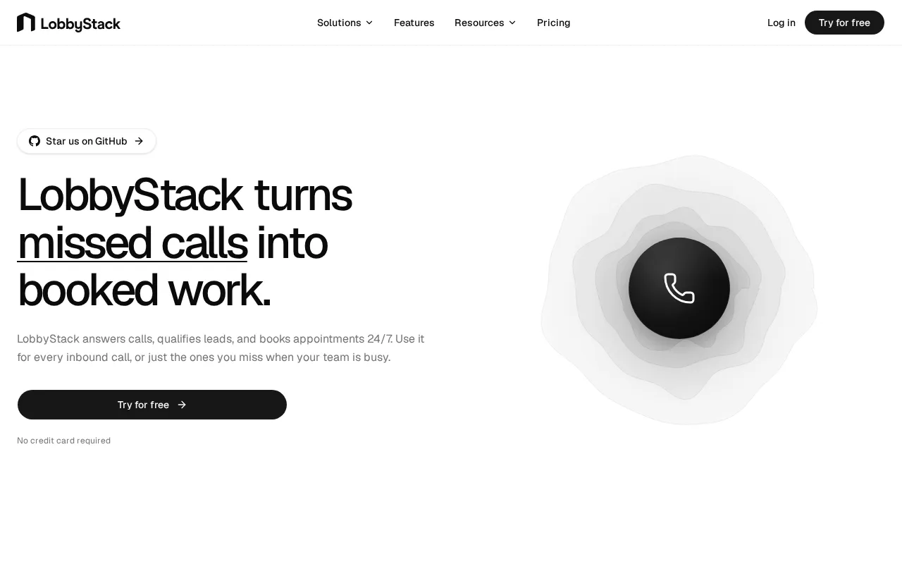 LobbyStack — preview screenshot