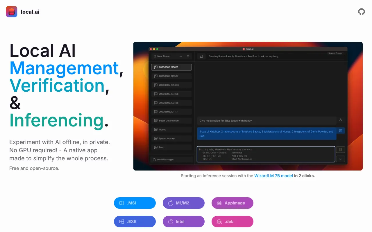 local.ai — preview screenshot
