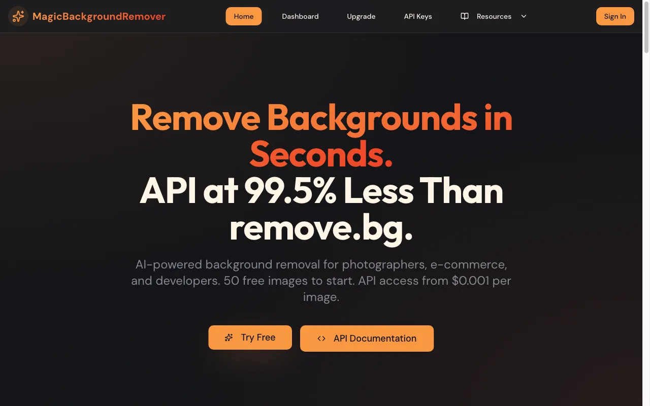 MagicBackgroundRemover.com — preview screenshot