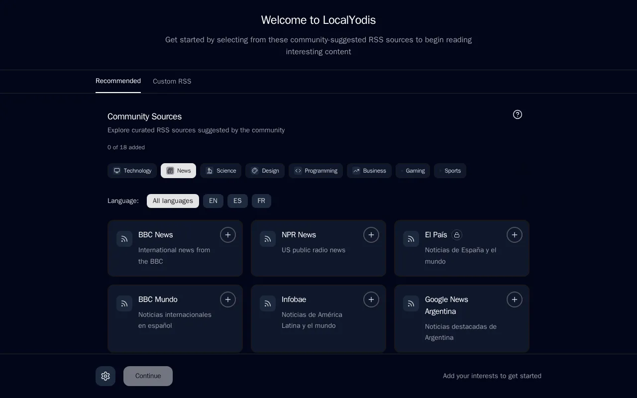 LocalYodis — preview screenshot