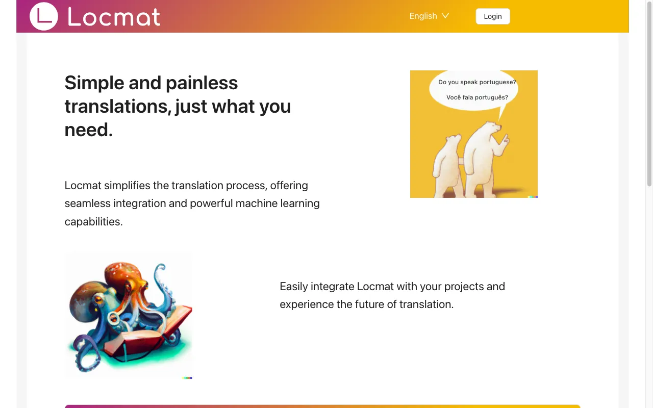 Locmat — preview screenshot