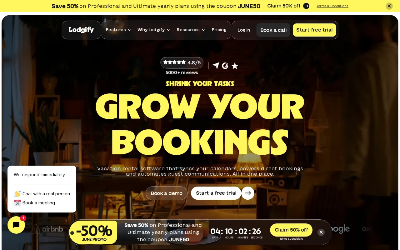 Lodgify — preview screenshot