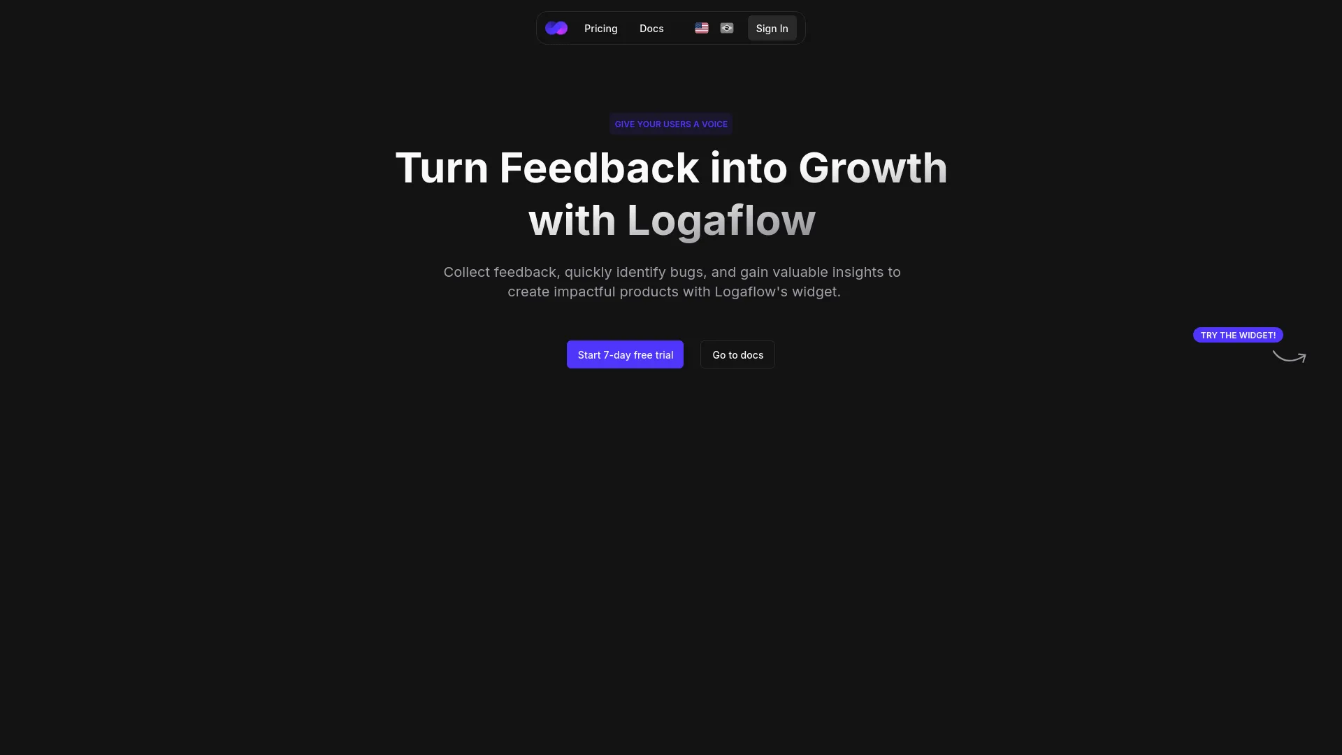 Logaflow — preview screenshot