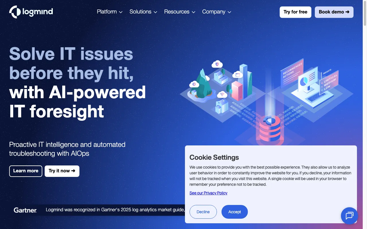 Logmind — preview screenshot