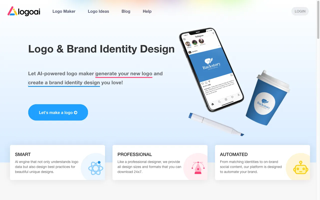 LogoAI — preview screenshot