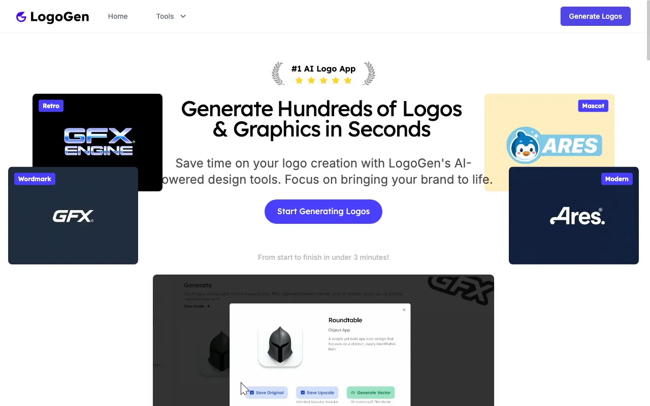 LogoGen — preview screenshot