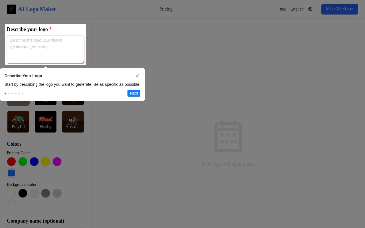logomakeria — preview screenshot