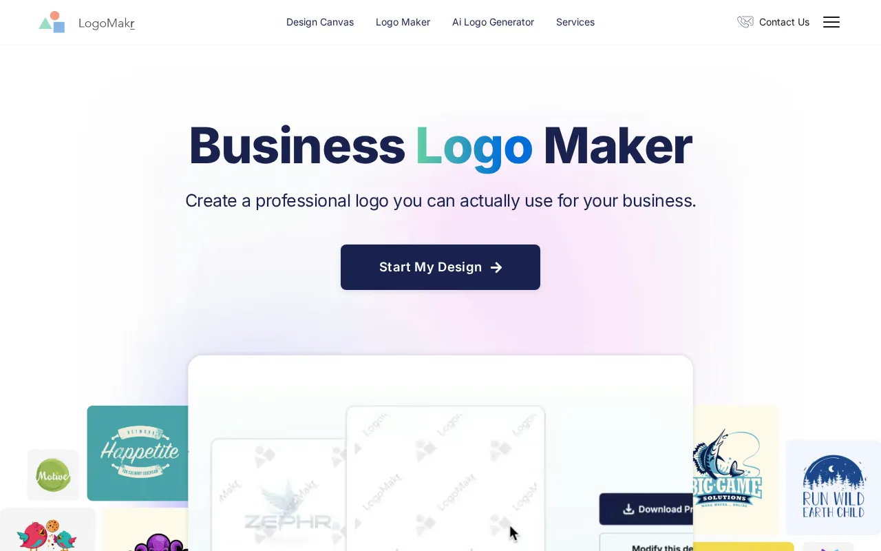 Logomakr — preview screenshot