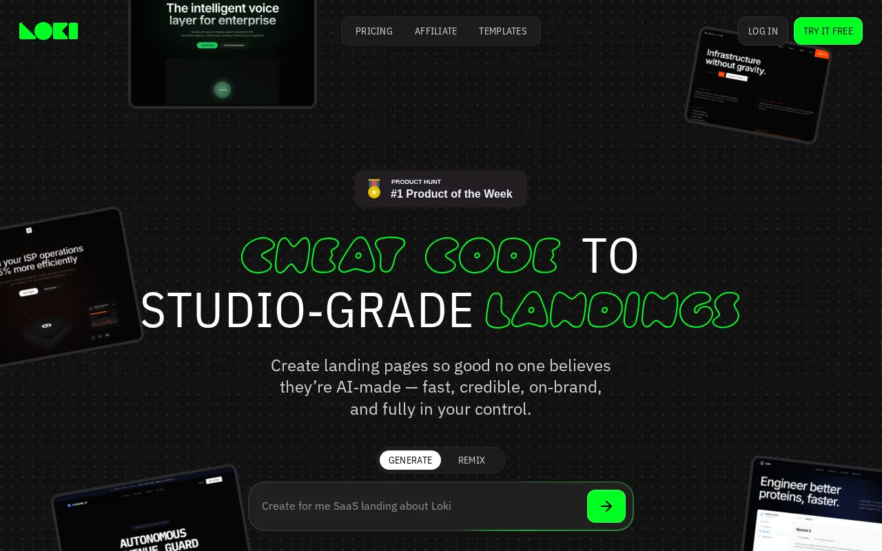 Loki.Build — preview screenshot