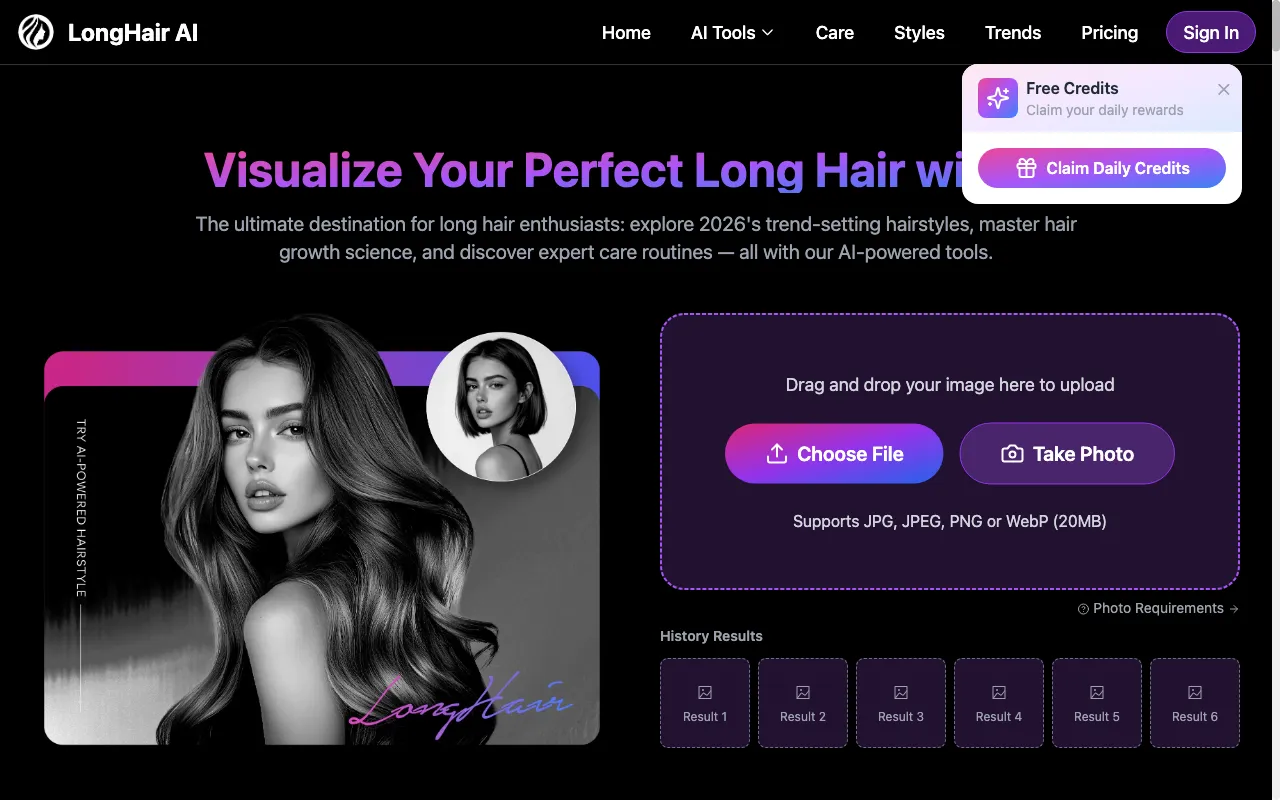 LongHair — preview screenshot
