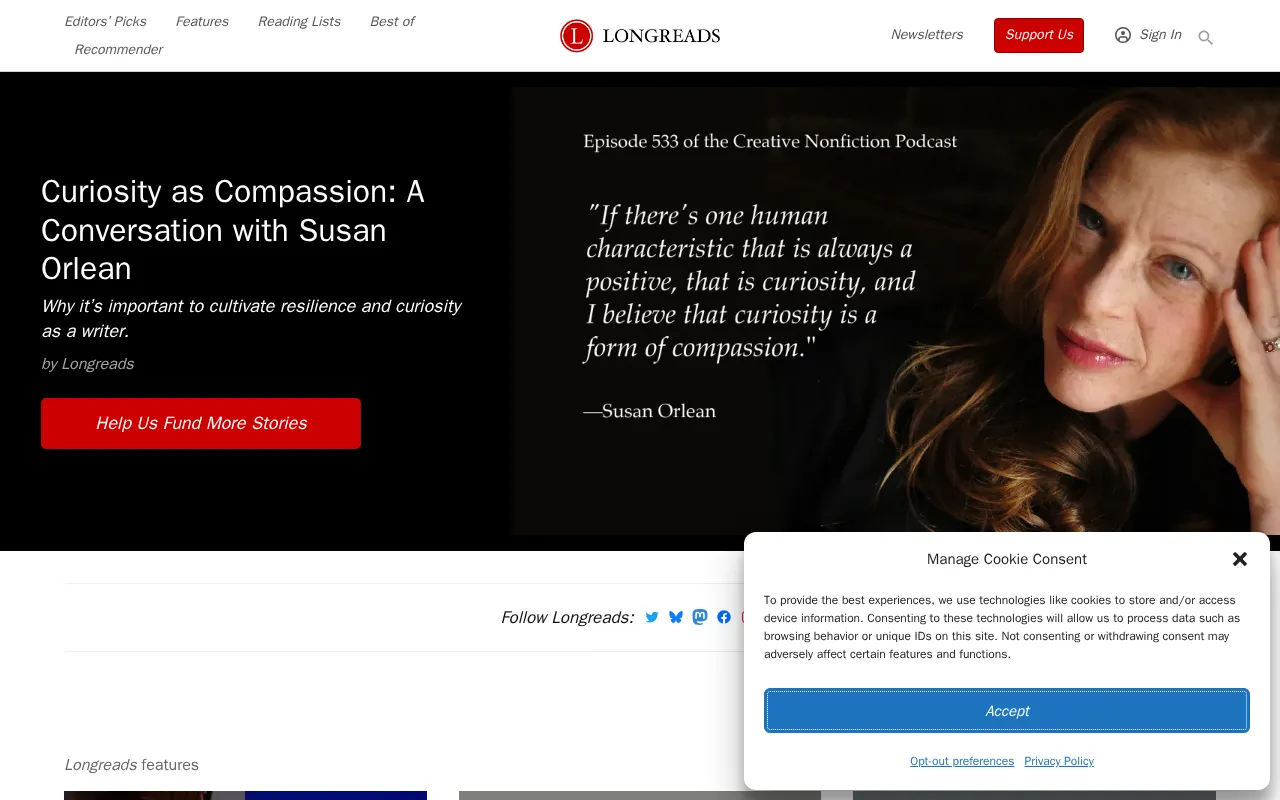 Longreads — preview screenshot