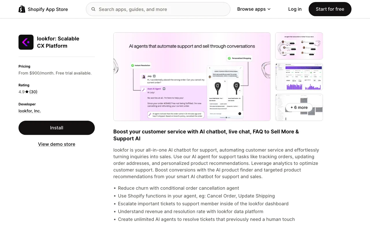 Shopify App Store — preview screenshot