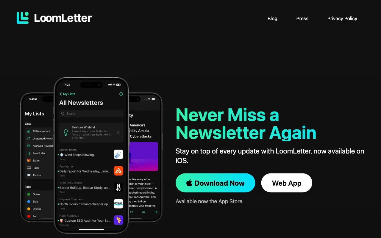 LoomLetter — preview screenshot