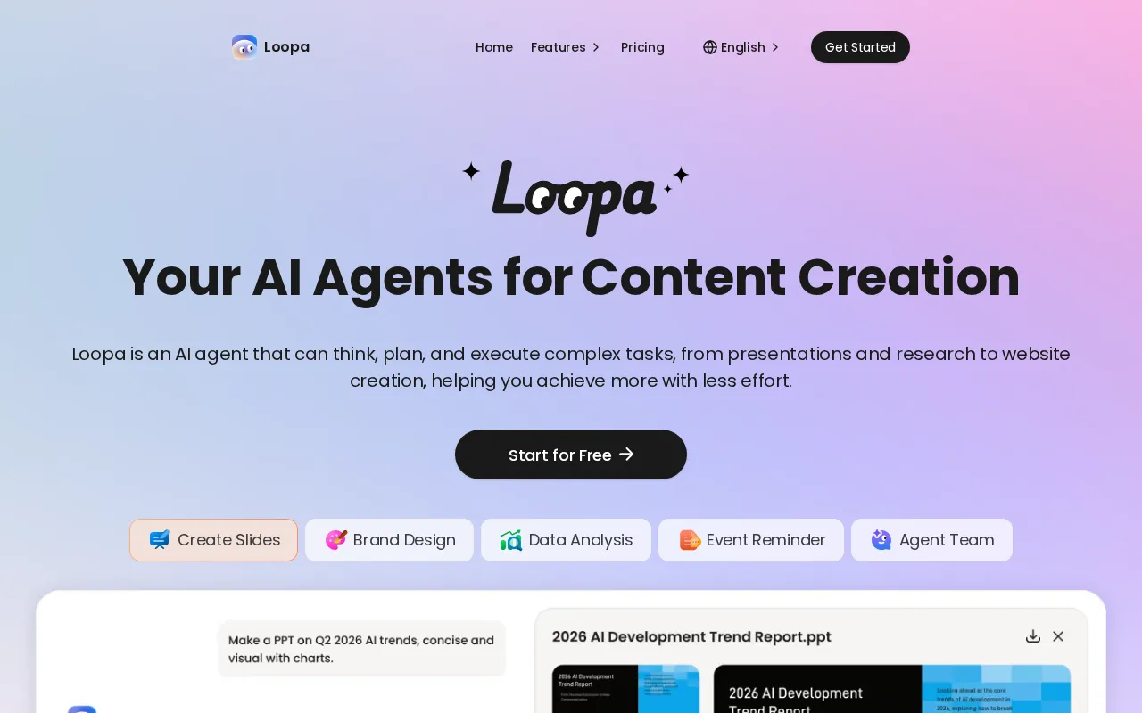 Loopa — preview screenshot