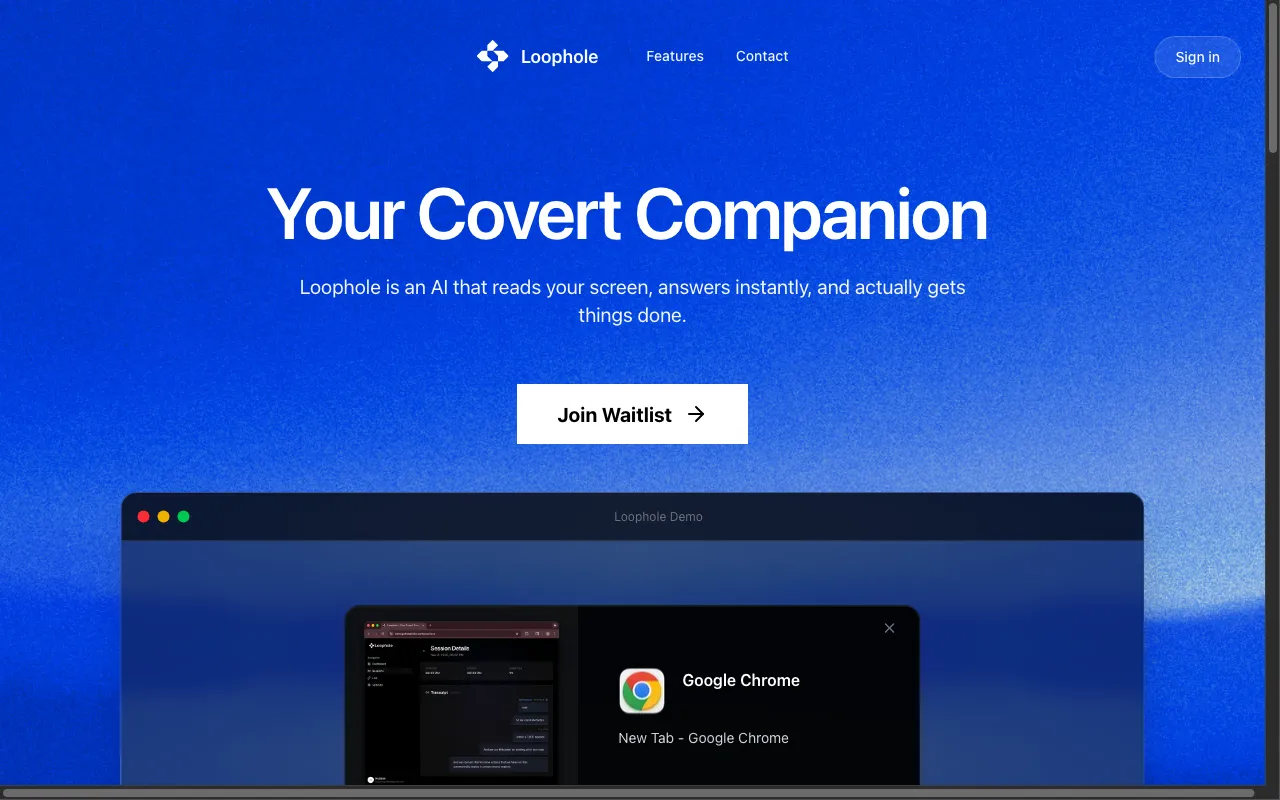 Loophole — preview screenshot