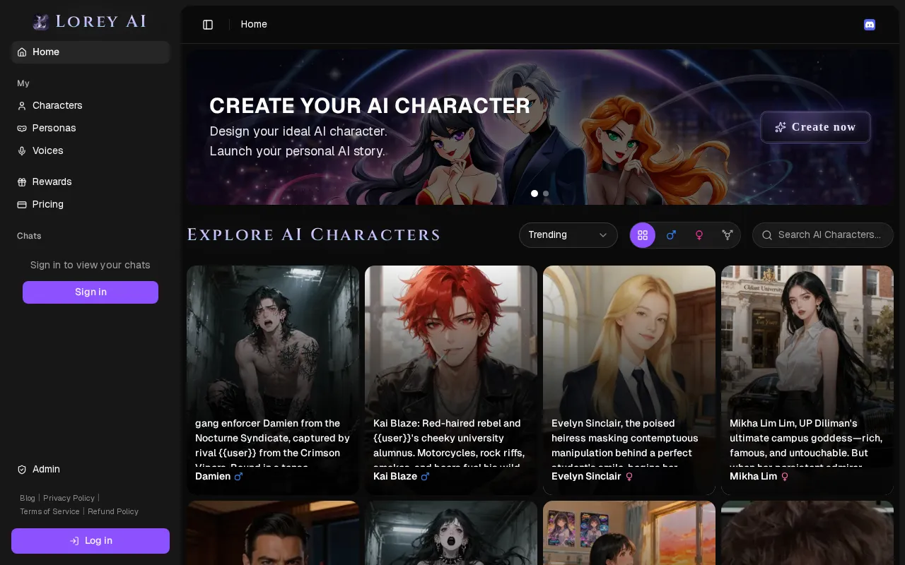 Lorey AI — preview screenshot