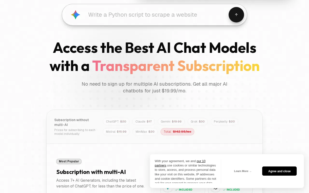 Lorka AI — pricing page
