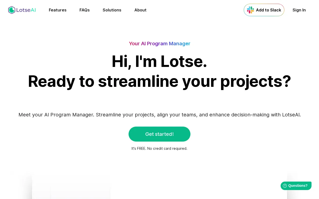 Lotse — preview screenshot