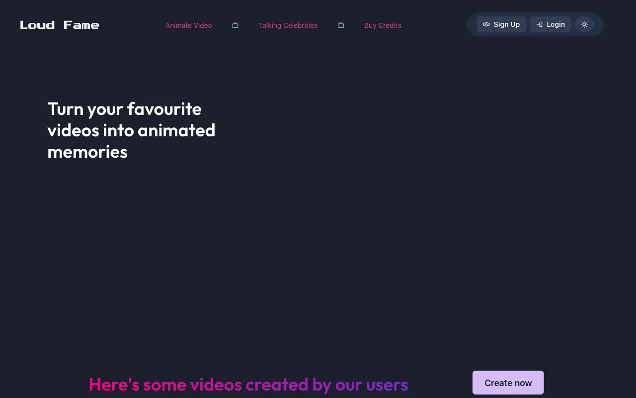 Loud Fame — preview screenshot
