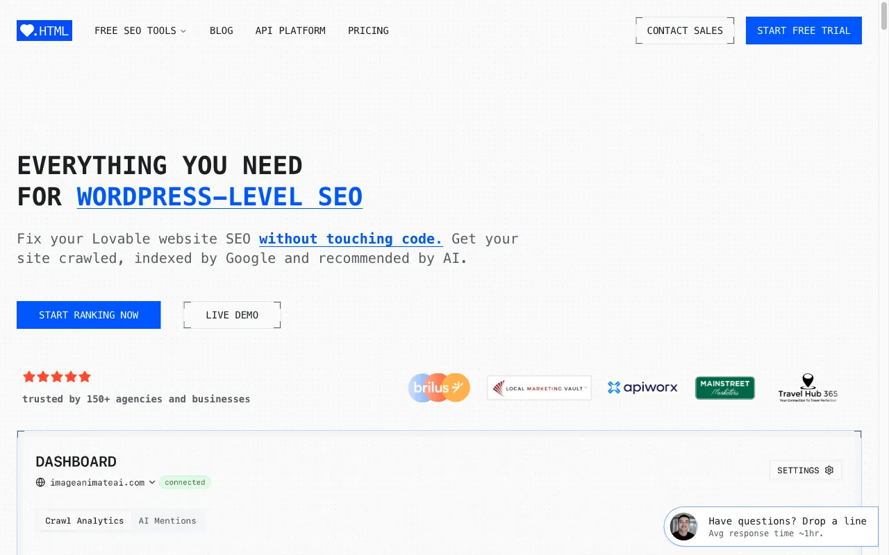 LovableHTML.com — preview screenshot