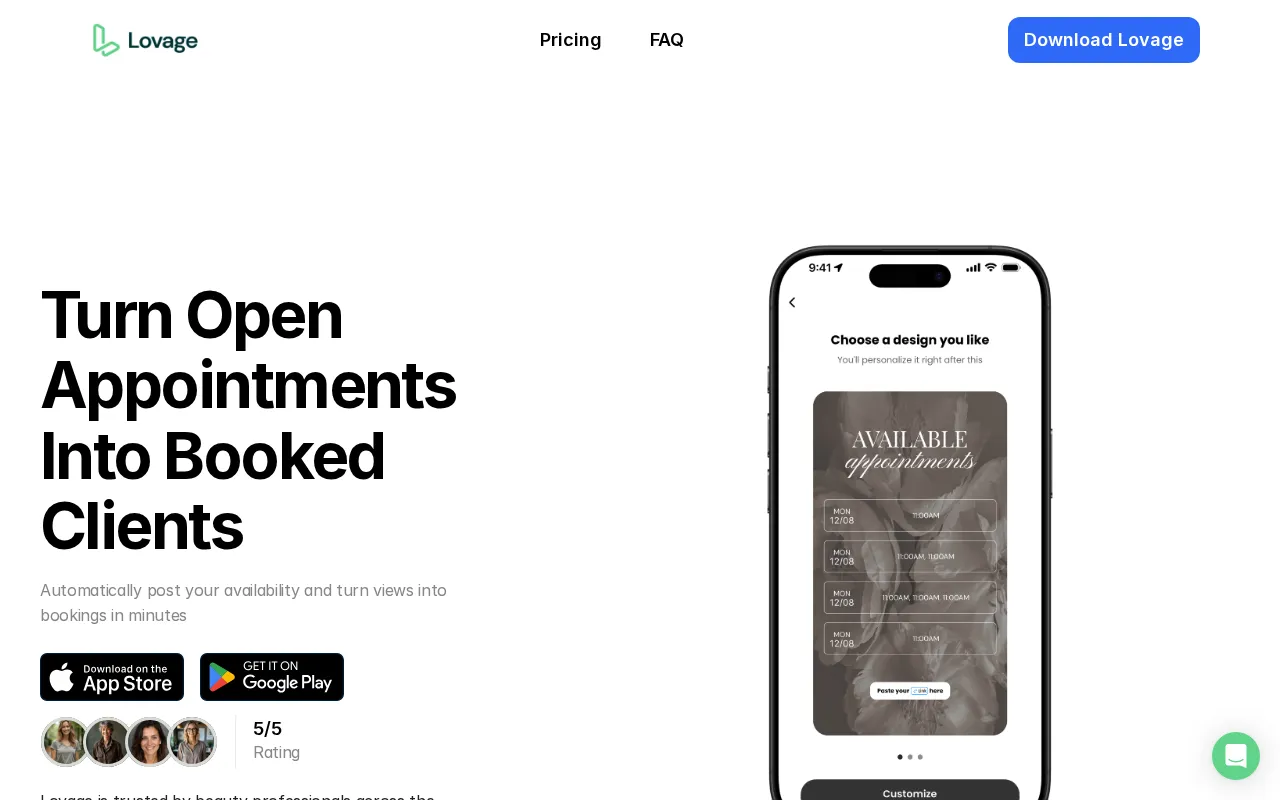 Lovage — preview screenshot