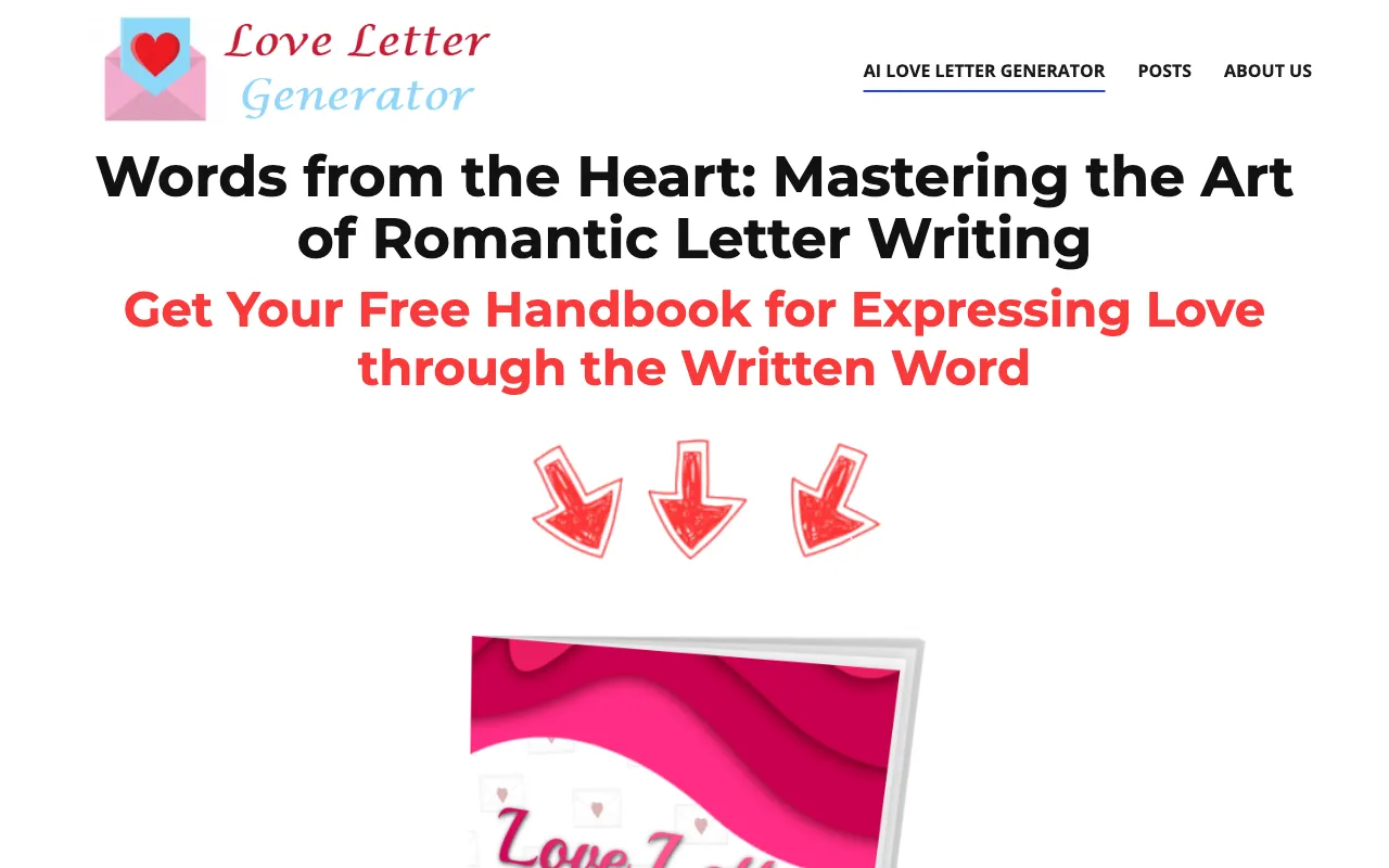 Love Letter Generator — preview screenshot