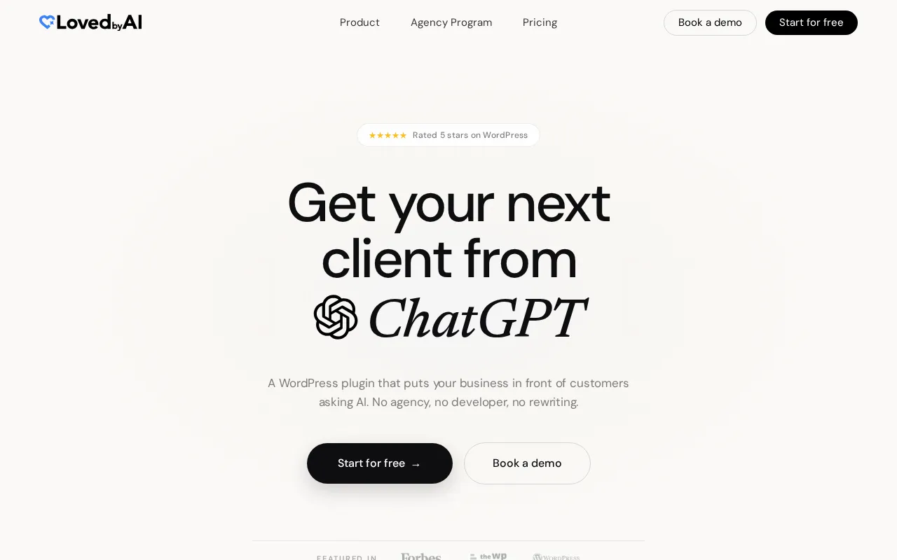 LovedByAI — preview screenshot