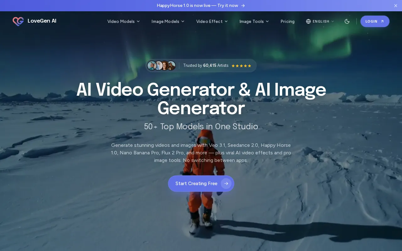 LoveGen AI — preview screenshot