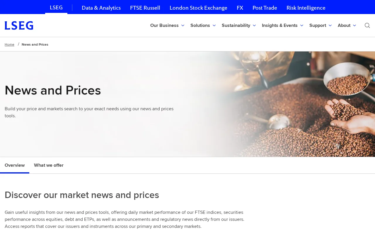 Lseg — pricing page