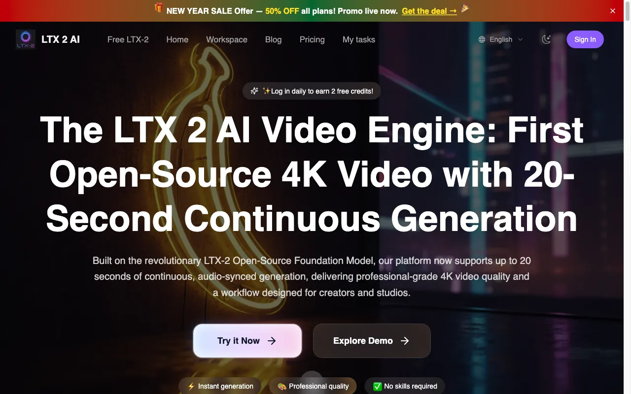 LTX-2 Video — preview screenshot