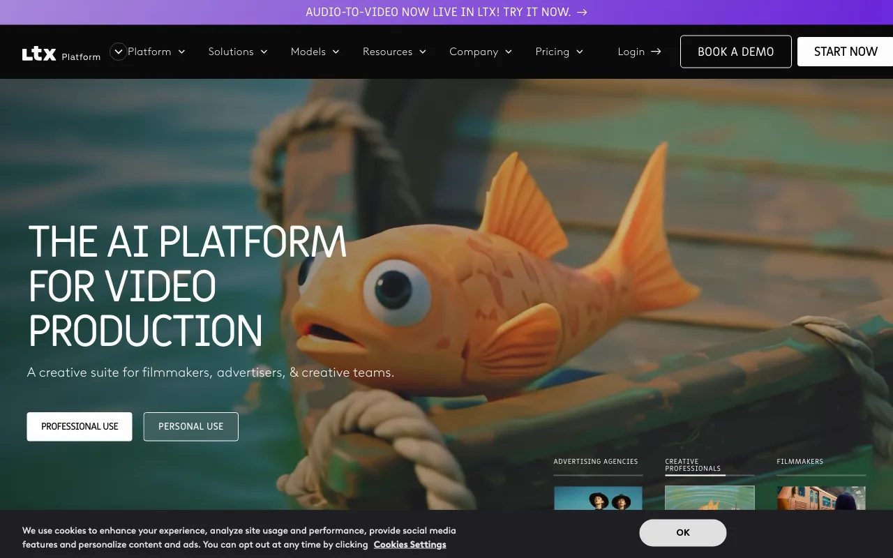 LTX Studio — preview screenshot