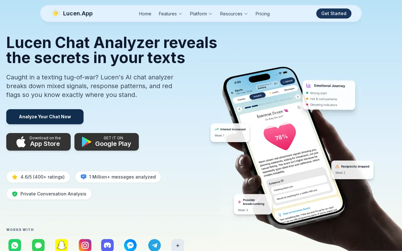 Lucen — preview screenshot