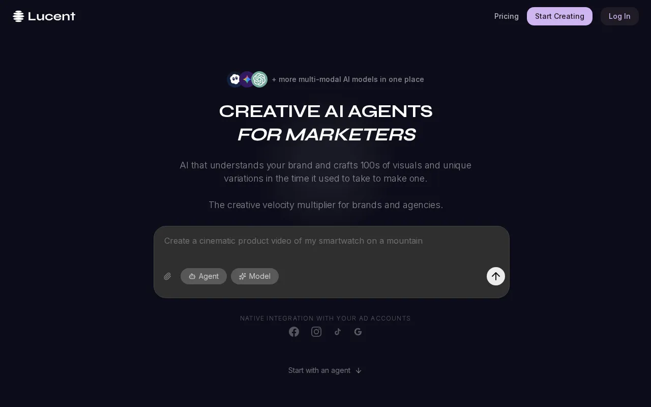 Lucent Chat — preview screenshot
