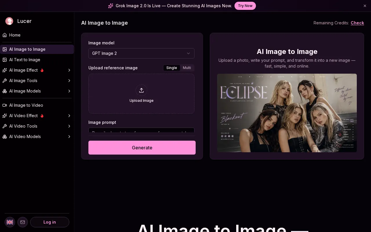 Lucer — preview screenshot