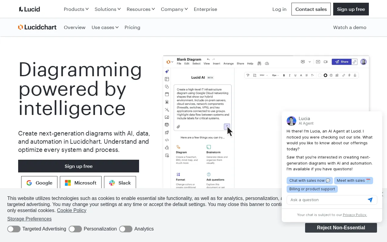 Lucidchart — preview screenshot