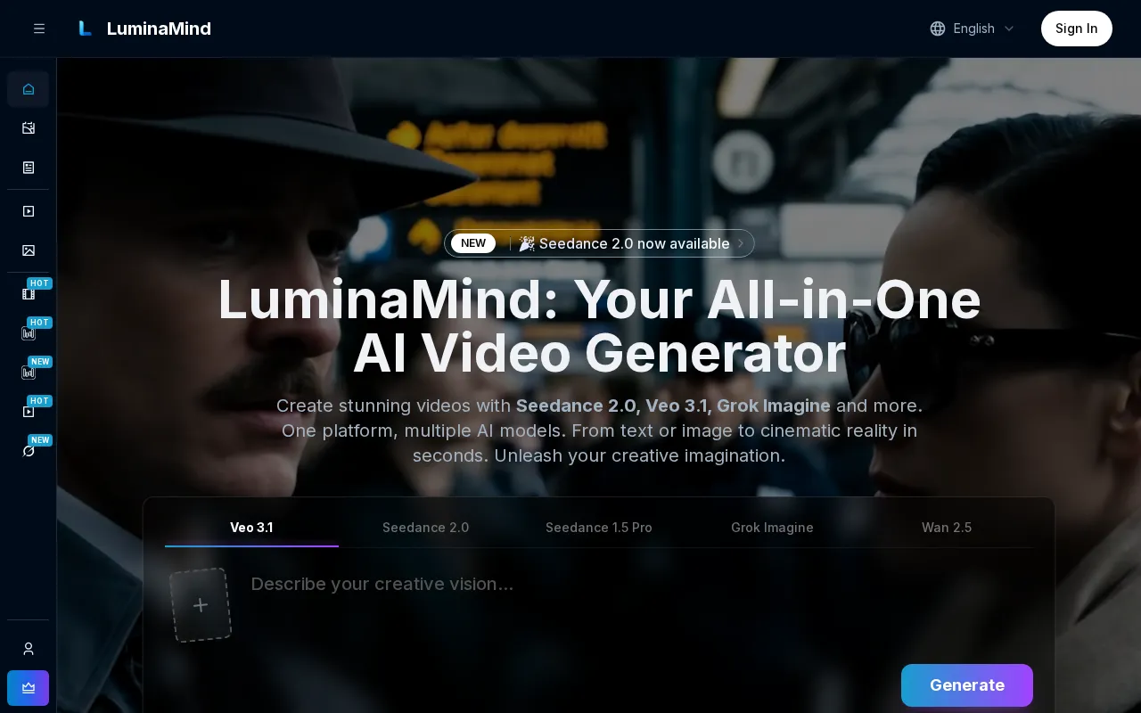 Luminamind — preview screenshot