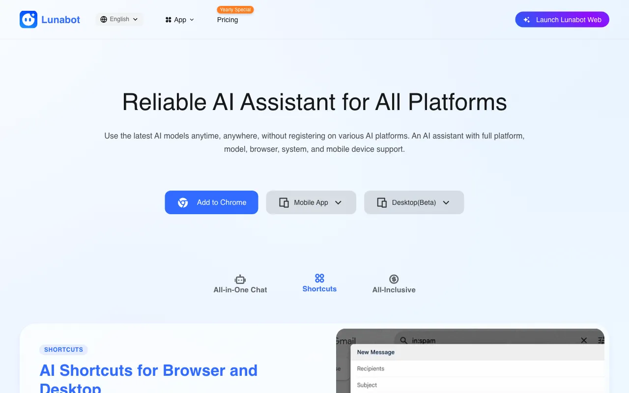 Lunabot — preview screenshot