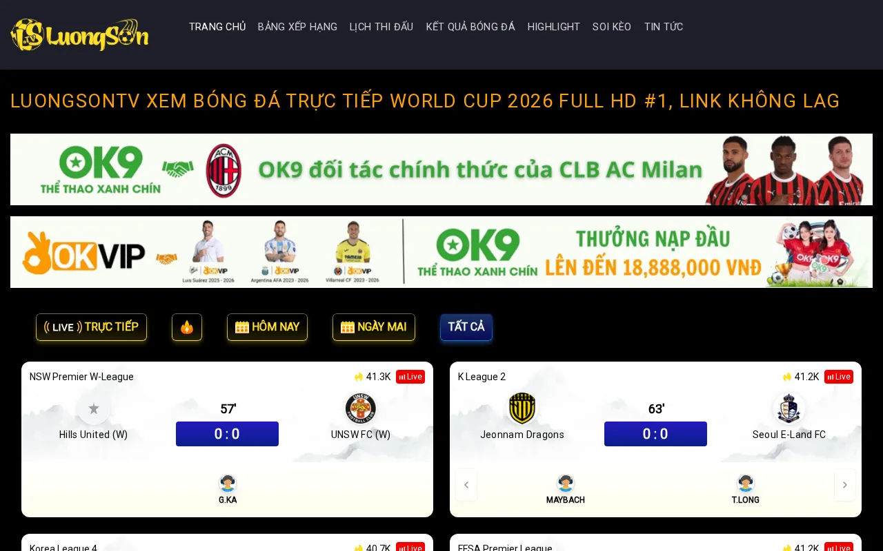 LuongSonTV — preview screenshot