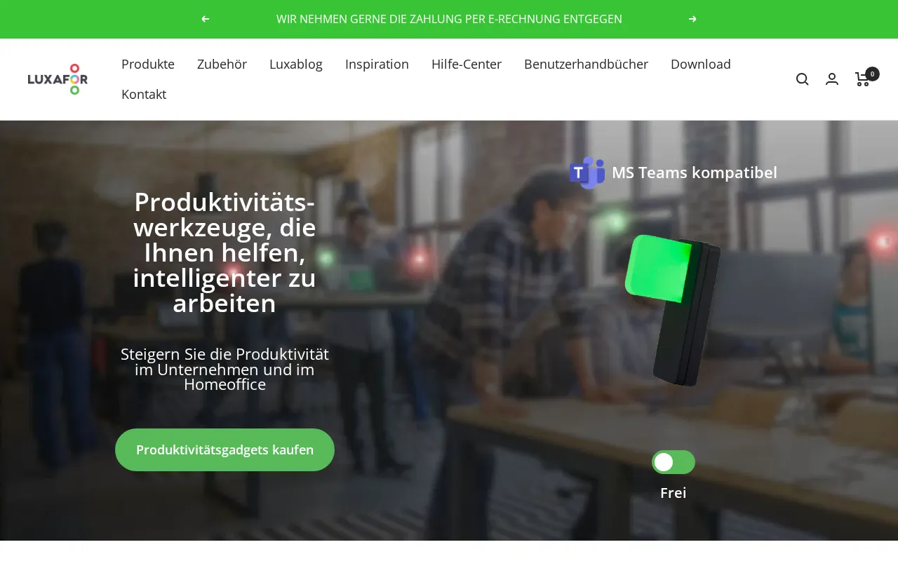 luxafor.de — preview screenshot