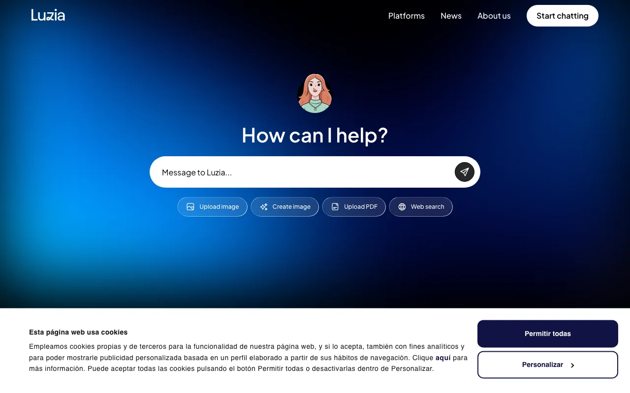 Luzia — preview screenshot