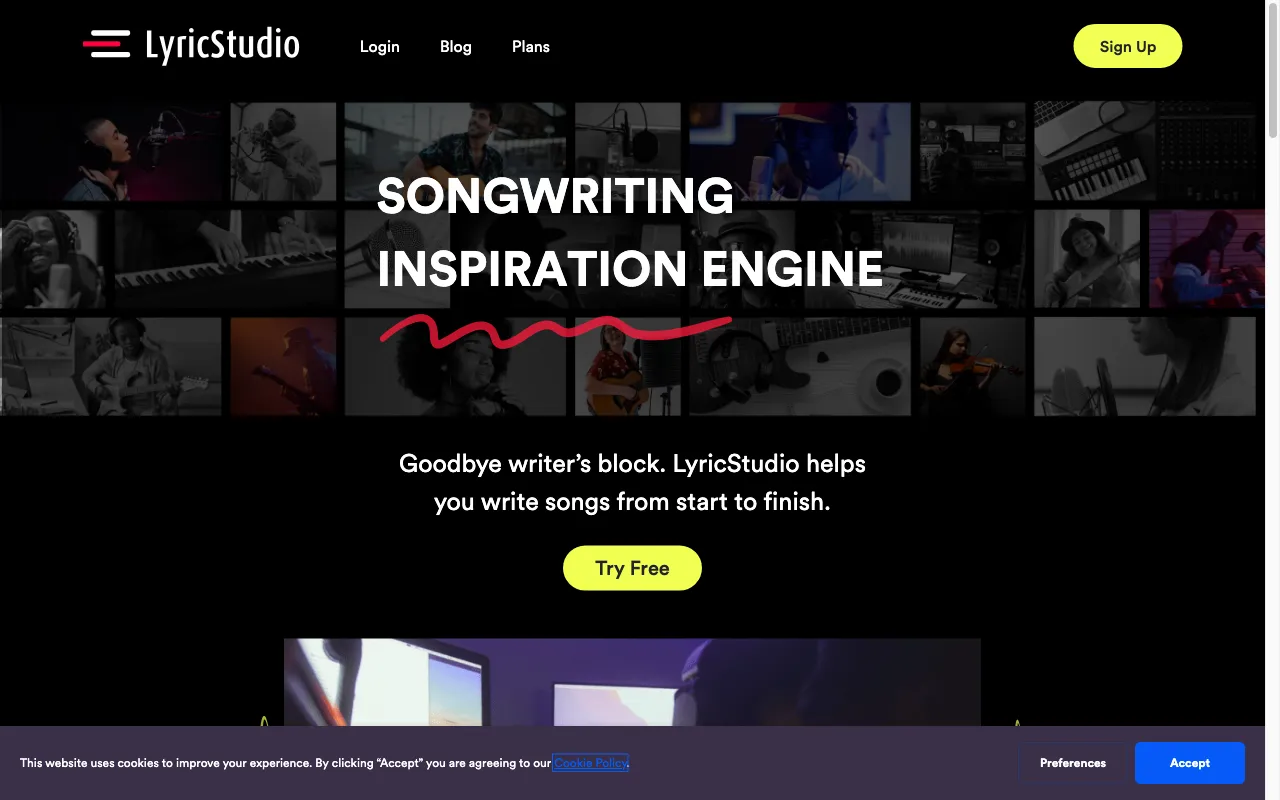 LyricStudio — preview screenshot